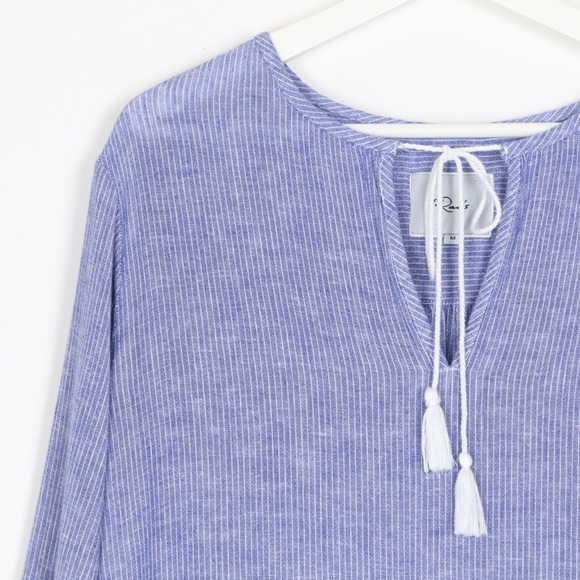 Rails Lydia Royal White Stripe Dress - Picture 6 of 8